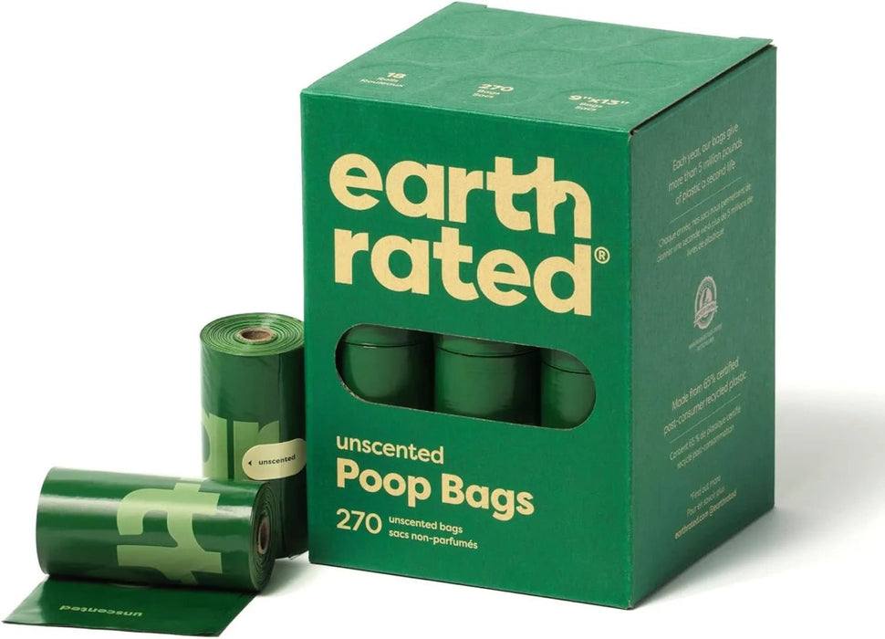 Sacos para fezes de cães, à prova de fugas e extra grossos, adequados para cães de qualquer tamanho, rolos de recarga - PetDoctors - Loja Online