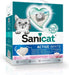Sanicat Active - Areia para Liteiras de Gato, Ultra Aglomerante, Aroma de Flôr de Lótus, 6L - PetDoctors - Loja Online