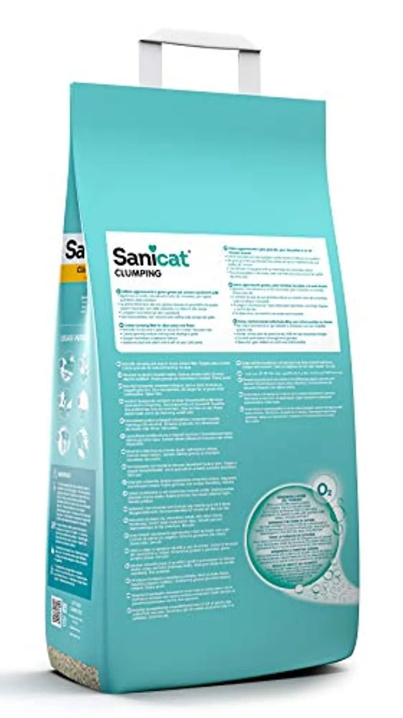 SANICAT - Areia Aglomerante para Liteiras de Gato com Arôma ou Sem Arôma 10L - PetDoctors - Loja Online