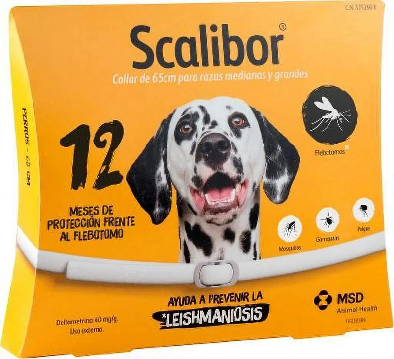 Scalibor Coleira 65cm Cão Grande | Proteção Leishmaniose - PetDoctors - Loja Online