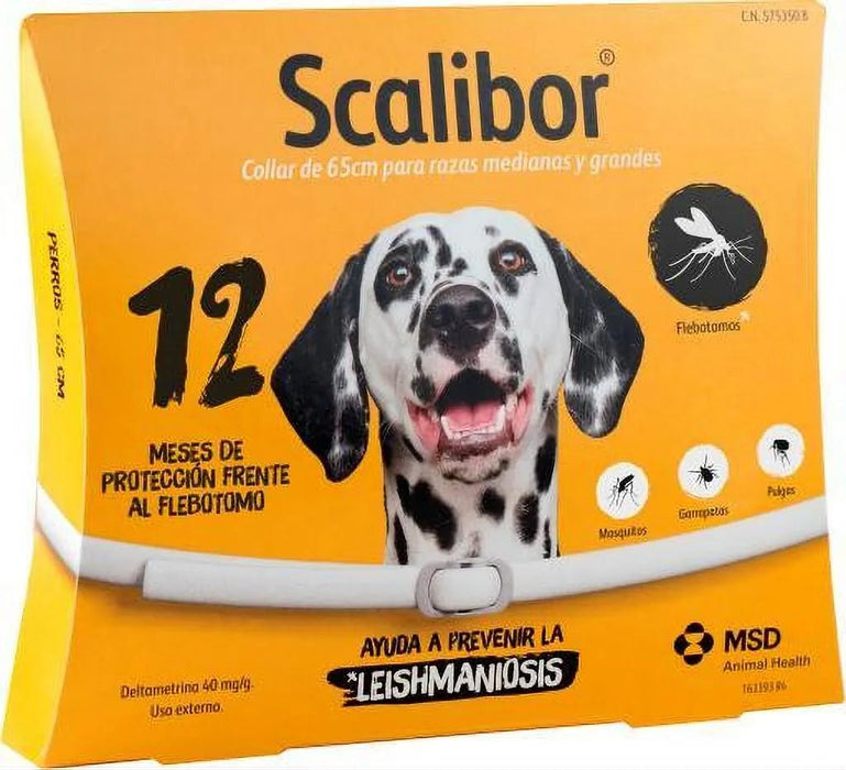Scalibor Coleira 65cm Cão Grande | Proteção Leishmaniose - PetDoctors - Loja Online