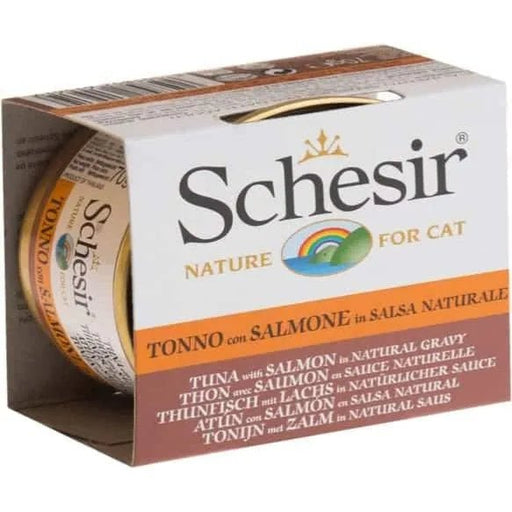 Schesir Cat: Atum com Salmonete (70 Gramas) - PetDoctors - Loja Online