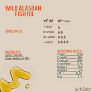 SCHESIR ÓLEO PEIXE WILD ALASKAN — Óleo de Peixe Selvagem 250ml - PetDoctors - Loja Online