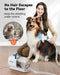 Secador e aspirador de pêlo canino, (15000 Pa), kit de higiene de aparar e secar, 7 níveis de temperatura de sopro, fluxo de ar ajustável, 2,5 L - PetDoctors - Loja Online