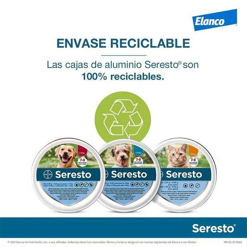 SERESTO Desparasitante Coleira para Gato - PetDoctors - Loja Online