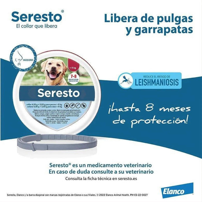 SERESTO Desparasitante Coleira para Gato - PetDoctors - Loja Online