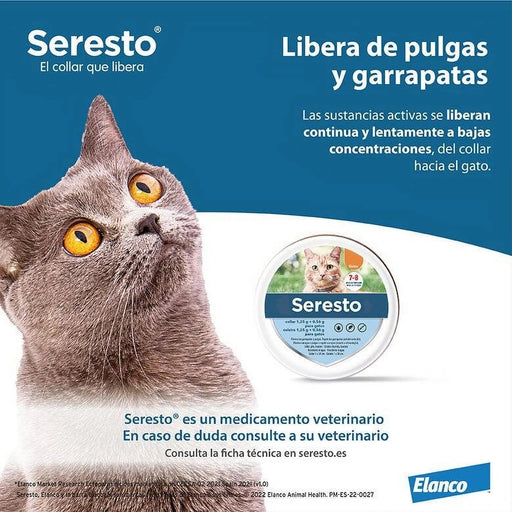 SERESTO Desparasitante Coleira para Gato - PetDoctors - Loja Online
