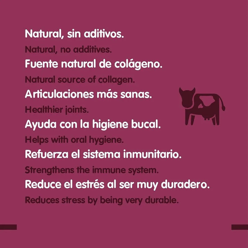 Snacks para cães - alternativa aos ossos para cães - traqueias de vaca desidratadas (3 pacotes x 2 unidades) - Snacks e prémios saudáveis - Dieta Barf - PetDoctors - Loja Online