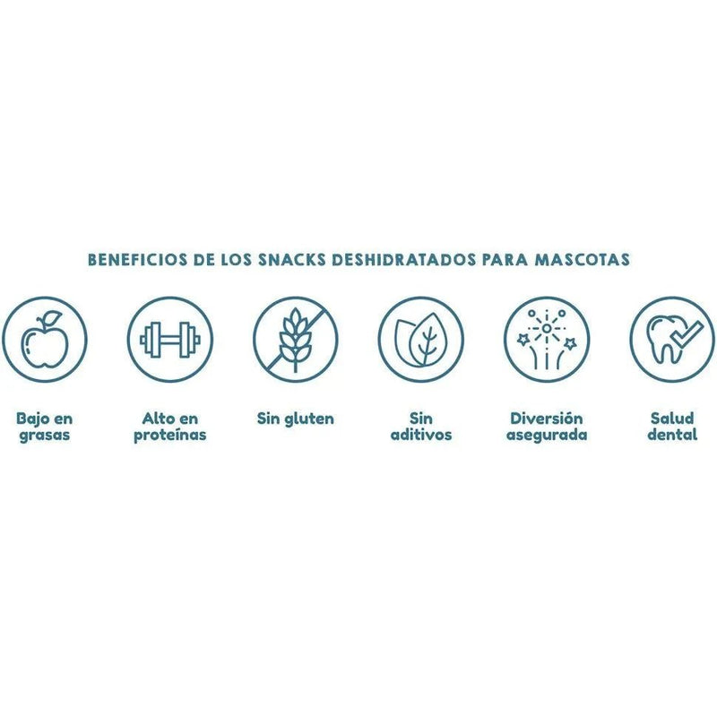 Snacks para cães - alternativa aos ossos para cães - traqueias de vaca desidratadas (3 pacotes x 2 unidades) - Snacks e prémios saudáveis - Dieta Barf - PetDoctors - Loja Online