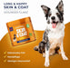 Snacks para Cães, Contra a Queda de Pelo - Alimento Suplementar para Cães para Manter o Pelo e a Pele Saudáveis - com Óleo de Salmão, Vitamina A e E - 180 g - PetDoctors - Loja Online