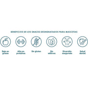 Snacks para cães ou Gatos - Prémios para cães ou gatos 100 % naturais - anchovas desidratadas (3 x 100 gramas) fonte de ômega 3 - PetDoctors - Loja Online