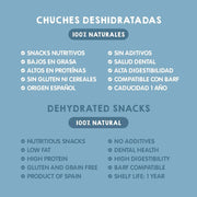Snacks para cães ou Gatos - Prémios para cães ou gatos 100 % naturais - anchovas desidratadas (3 x 100 gramas) fonte de ômega 3 - PetDoctors - Loja Online