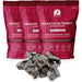 Snacks para cães - Prémios para cães ou gatos, 100% naturais - dieta Barf, figaditos de vitela desidratados (3 x 100 gramas) - PetDoctors - Loja Online