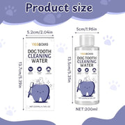 Solução de Higiene Oral para Cães e Gatos 200 ml | Hálito Fresco - PetDoctors - Loja Online