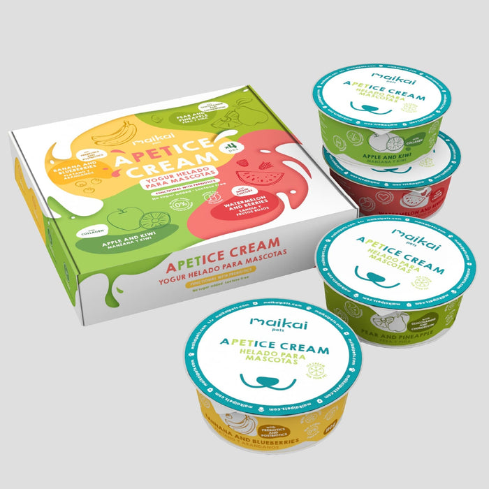 Sorvete para Cães e Gatos – Natural e Funcional – Pacote com 4 sabores - PetDoctors - Loja Online