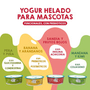 Sorvete para Cães e Gatos – Natural e Funcional – Pacote com 4 sabores - PetDoctors - Loja Online