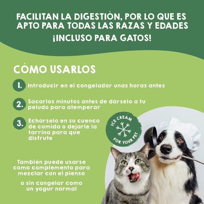 Sorvete para Cães e Gatos – Natural e Funcional – Pacote com 4 sabores - PetDoctors - Loja Online