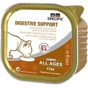 Specific Cat FIW Digestive Support Wet (Terrina) (100 gr) - > Caixa com 7 Unidades = 700 grams - PetDoctors - Loja Online