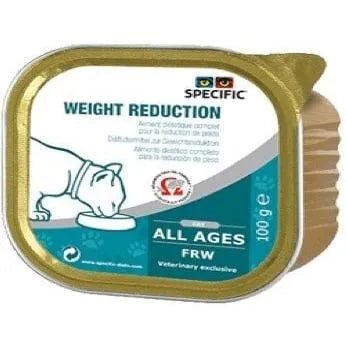 Specific Cat FRW Weight Reduction Wet (Terrina) - Caixa de 7 Embalagens de 100 gramas cada - PetDoctors - Loja Online