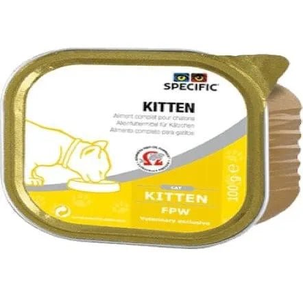 Specific FPW Kitten Wet (Terrina)  - Caixa com 7 embalagens de 100 gramas cada - PetDoctors - Loja Online
