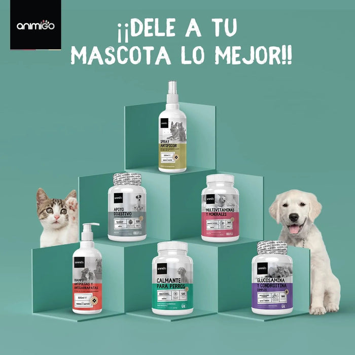 Spray anti - picadelas e comichão para cães e gatos, 250 ml, calmante para comichões e alergia com ,cravo e aloé vera, hidrata e alivia picadas de insetos e irritação - PetDoctors - Loja Online