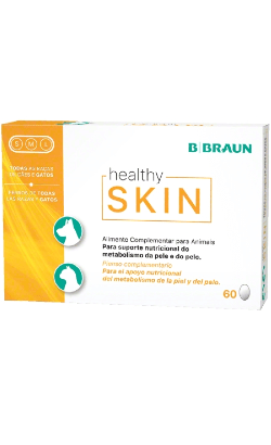 Suplemento B.Braun Healthy Skin | Para Cães e Gatos | 60 cápsulas - PetDoctors - Loja Online