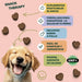 Suplemento calmante relaxante para cães, com triptofano, alfa - casozepina, Ashwagandha. Menor stress e ansiedade (120 snacks, 300 gr) - PetDoctors - Loja Online