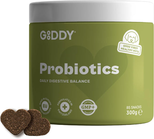 Suplemento digestivo probiótico prébiótico para cães,com vitaminas B12 e B9, glutamina e zinco (85 Snacks de 300 gr) - PetDoctors - Loja Online