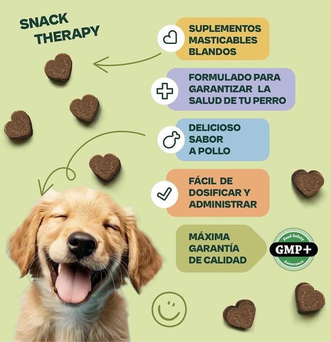 Suplemento digestivo probiótico prébiótico para cães,com vitaminas B12 e B9, glutamina e zinco (85 Snacks de 300 gr) - PetDoctors - Loja Online