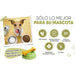 Suplemento natural alergias para aliviar a comichão em cães - 120 comprimidos sabor de frango | complemento hipoalergénico de Psyllium, sementes de linho e açafrão | anti - inflamatório - PetDoctors - Loja Online