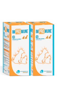Suplemento para Cão e Gato Bioiberica Impromune | Caixa c/ 40 Comprimidos - PetDoctors - Loja Online