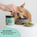 Suplemento para mau hálito e tártaro de cães e gatos - substituto escova de dentes - 100 % natural - Wolf Belly Bye Bye Plaque - PetDoctors - Loja Online