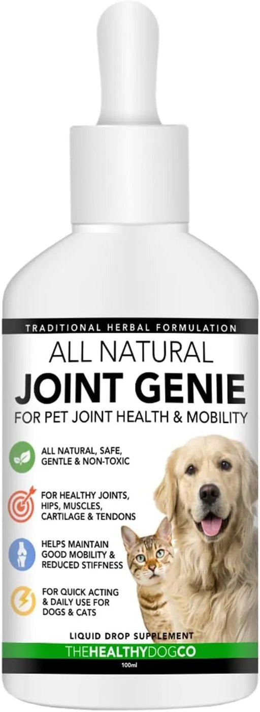 Suplementos para Articulações de cães e gatos - 100 Porções - Suplemento Natural Líquidos para articulação canina de ação rápida para cães idosos - PetDoctors - Loja Online