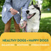 Suplementos para Articulações de cães e gatos - 100 Porções - Suplemento Natural Líquidos para articulação canina de ação rápida para cães idosos - PetDoctors - Loja Online