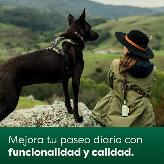 Suporte de sacos para fezes de cães, com sacos resistente e à prova de fugas - PetDoctors - Loja Online