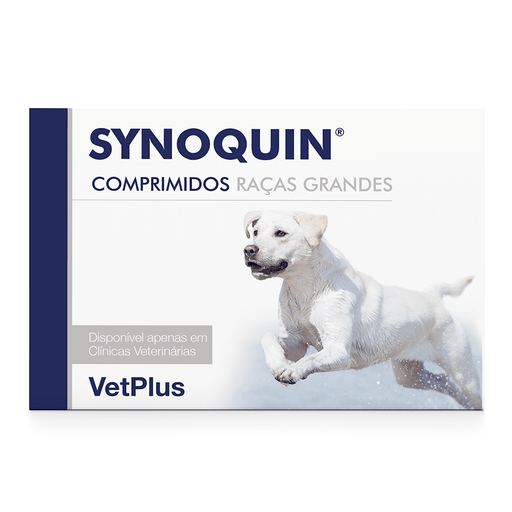 Synoquin 30 comprimidos - Comprimidos Condroprotetores para cão e gato (saúde articular). Caixas com 30 comprimidos. - PetDoctors - Loja Online