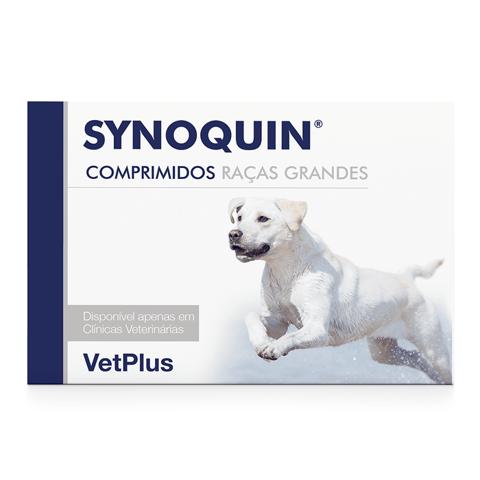 Synoquin 30 comprimidos - Comprimidos Condroprotetores para cão e gato (saúde articular). Caixas com 30 comprimidos. - PetDoctors - Loja Online