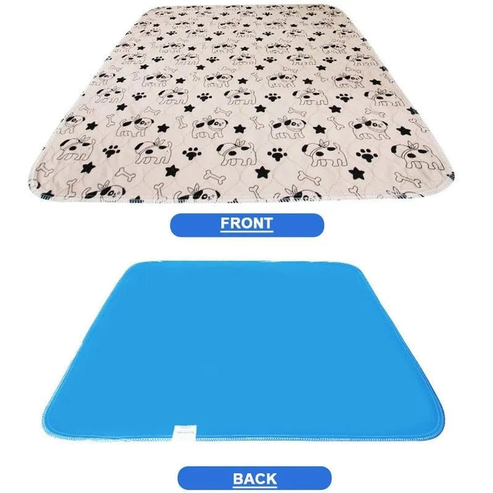 Tapete de Proteção - Base 100% Impermeável - Reutilizável - Absorvente - Lavável na Máquina - PetDoctors - Loja Online