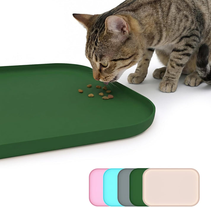 Tapete de Silicone Antiderrapante para Comedouro de Cão e Gato - PetDoctors - Loja Online
