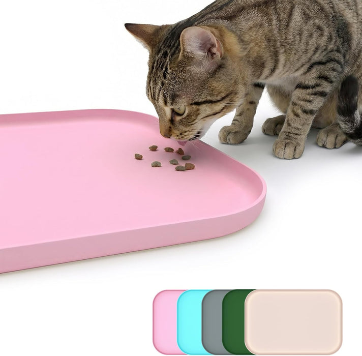 Tapete de Silicone Antiderrapante para Comedouro de Cão e Gato - PetDoctors - Loja Online