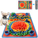 Tapete olfativo / interativo para cães, Snuffle Mat para cães, 9 elementos de treino e várias opções de dificuldade (86 * 48 cm) - PetDoctors - Loja Online