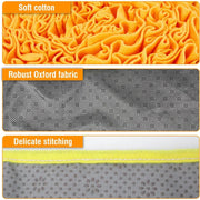 Tapete olfativo / interativo para cães, Snuffle Mat para cães, 9 elementos de treino e várias opções de dificuldade (86 * 48 cm) - PetDoctors - Loja Online