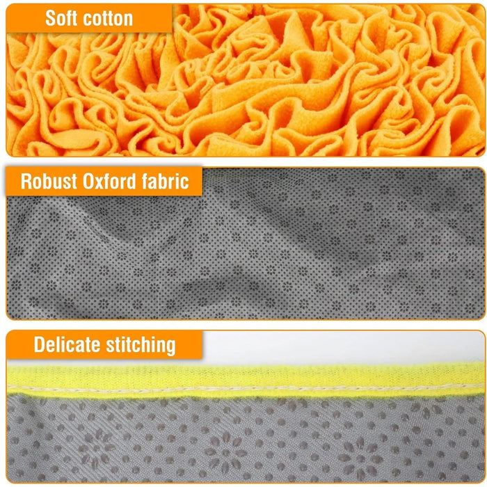 Tapete olfativo / interativo para cães, Snuffle Mat para cães, 9 elementos de treino e várias opções de dificuldade (86 * 48 cm) - PetDoctors - Loja Online