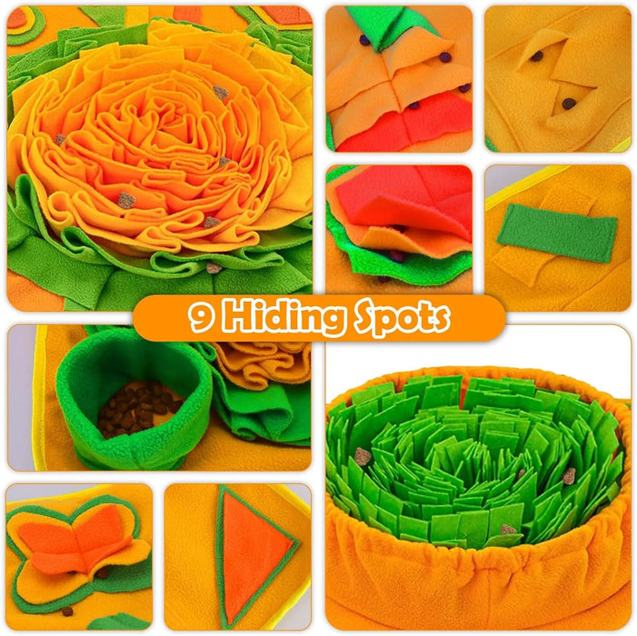 Tapete olfativo / interativo para cães, Snuffle Mat para cães, 9 elementos de treino e várias opções de dificuldade (86 * 48 cm) - PetDoctors - Loja Online