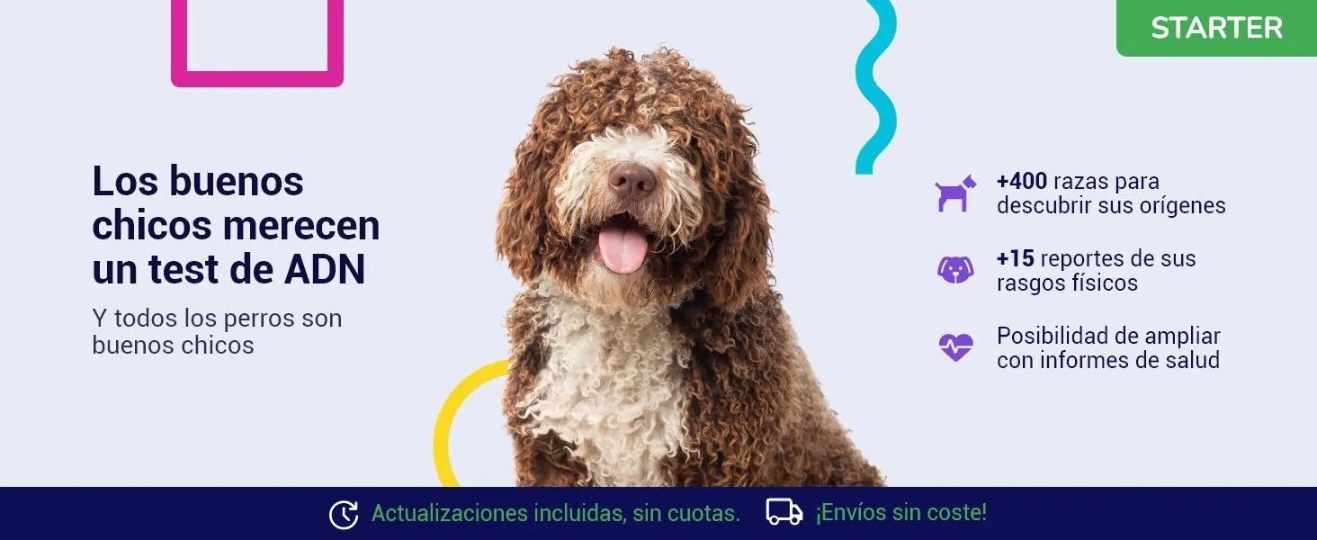 Teste DNA para Cães Starter - (Relatórios de raças e características) - atualizações sem custo - PetDoctors - Loja Online