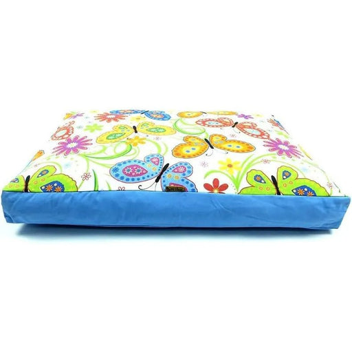 The Pet Lover - Colchão para cães borboletas multicoloridas (90 cm X 60 cm) - PetDoctors - Loja Online