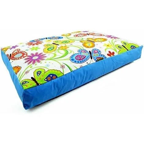 The Pet Lover - Colchão para cães borboletas multicoloridas (90 cm X 60 cm) - PetDoctors - Loja Online