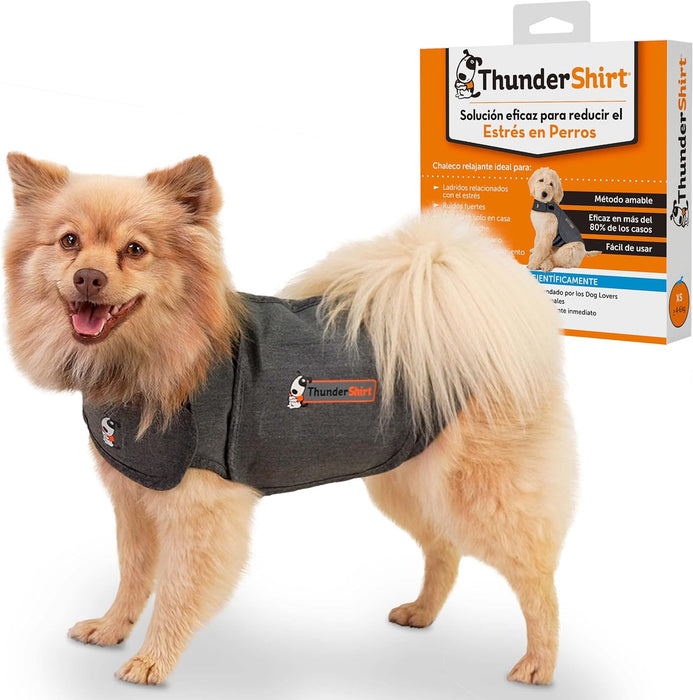 Thundershirt - Colete Relaxante para cães (anti - stress, ajuda a reduzir a ansiedade), Cinzento - PetDoctors - Loja Online