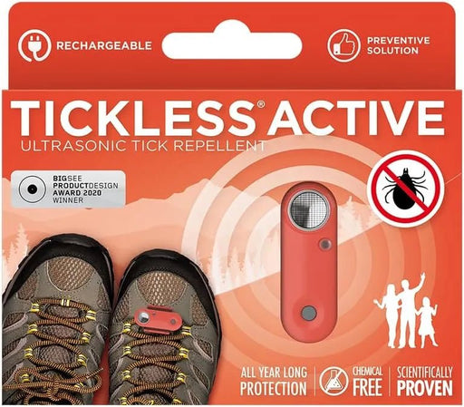 Tickless Active - Repelente Ultrasónico de Carraças e Pulgas - Para seres humanos - Recarregável - PetDoctors - Loja Online