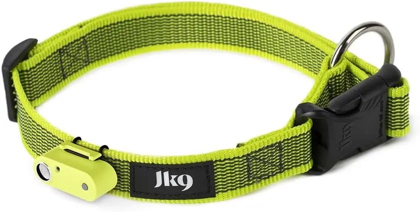 Tickless & Coleira JK9 - Repelente de Pulgas e Carraças Ultrasónico - Recarregável - Verde Néon - PetDoctors - Loja Online